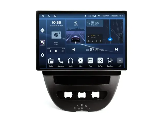Магнітола для Toyota Aygo (2005-2014) Андроїд CarPlay 12.5"