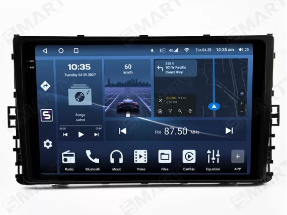 Магнітола для Volkswagen Tiguan MQB (2016-2023) Андроїд CarPlay