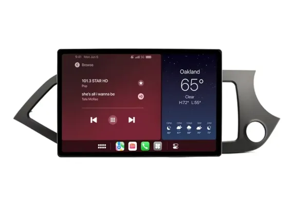 Магнитола для KIA Picanto/Morning (2011-2017) Андроид CarPlay 12.5"