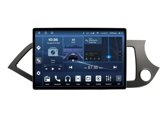Магнитола для KIA Picanto/Morning (2011-2017) Андроид CarPlay 12.5"