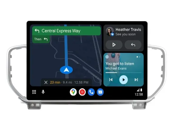 Магнитола для KIA Sportage 4 (2018-2021) Андроид CarPlay 12.5"
