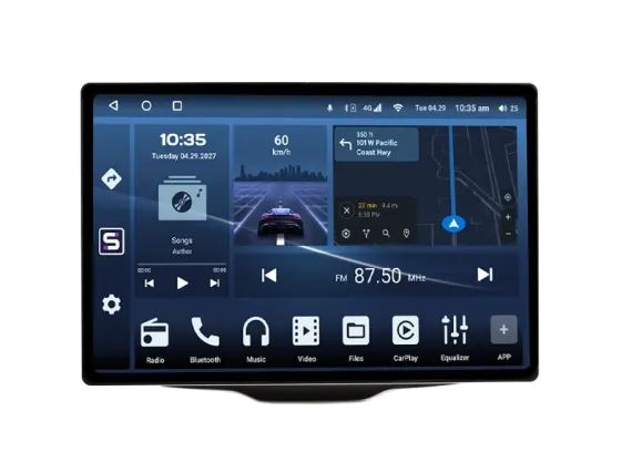 Магнитола для Jeep Renegade BU (2014-2022) Андроид CarPlay 12.5"