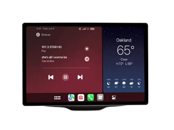 Магнитола для Jeep Renegade BU (2014-2022) Андроид CarPlay 12.5"