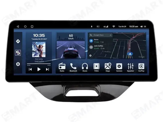 Магнитола для Ford Ka / Figo (2015-2022) - 12.3 дюйма Андроид CarPlay