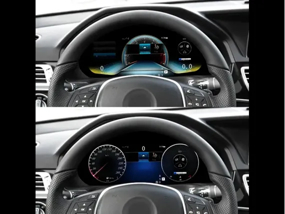 Mercedes E-Class W212 (2009+) Цифровая приборная панель | Plug & Play