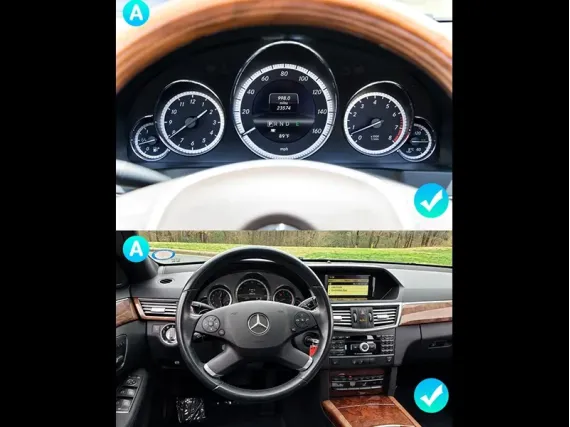 Mercedes E-Class W212 (2009+) Цифровая приборная панель | Plug & Play