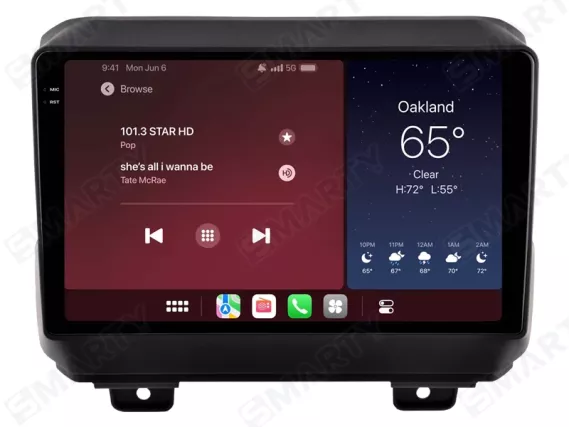 Jeep Wrangler/Unlimited 4 JL (2018-2023) Apple Carplay