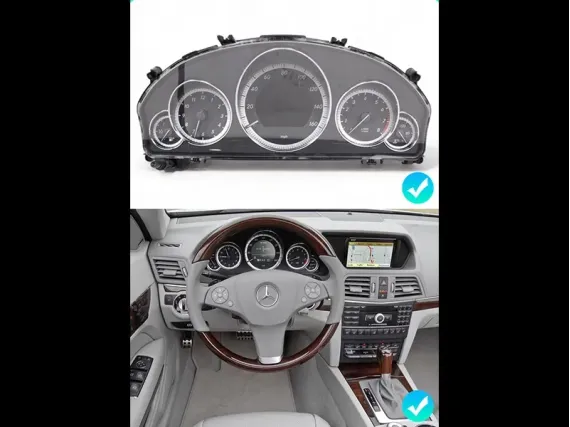 Mercedes C-Class W204 (2007+) Цифровая приборная панель | Plug & Play