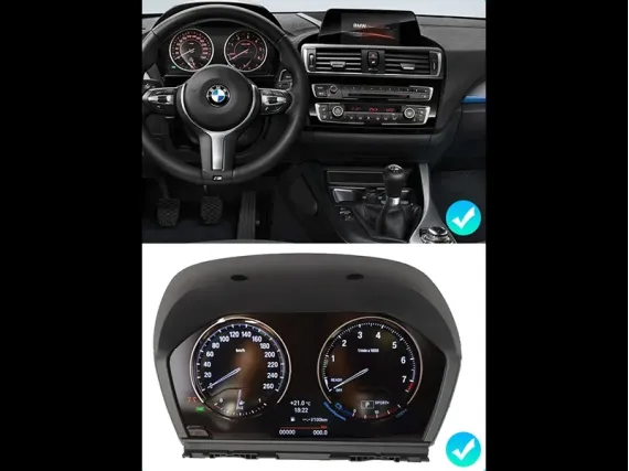 BMW 2 F22/F23 (2014-2021) Цифровая приборная панель | Plug & Play