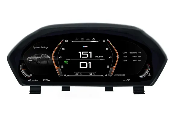 BMW 3 F30/F31/F80 (2011-2021) Цифровая приборная панель | Plug & Play