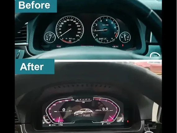 BMW 3 F30/F31/F80 (2011-2021) Цифровая приборная панель | Plug & Play