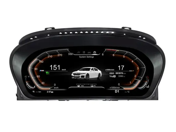 BMW 5 Series E60/E61/E63/E64 Цифровая приборная панель | Plug & Play