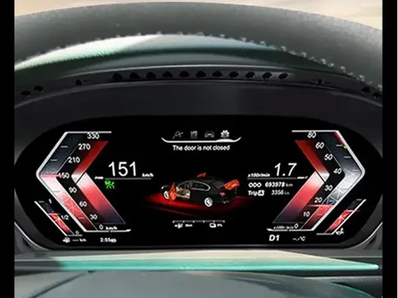 BMW 5 Series E60/E61/E63/E64 Цифровая приборная панель | Plug & Play