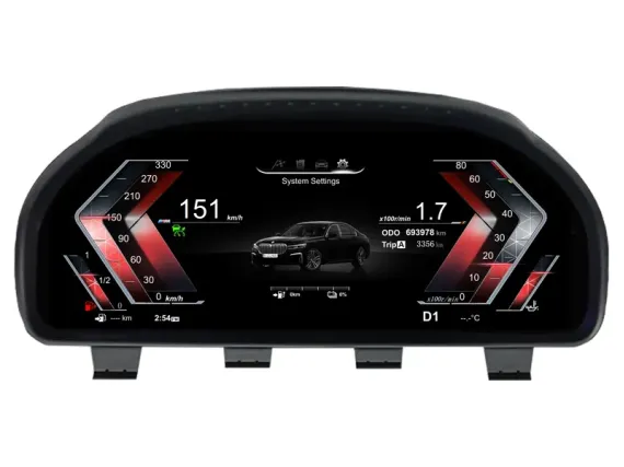 BMW 7 Series F01/F02 2008-2015 Цифровая приборная панель | Plug & Play
