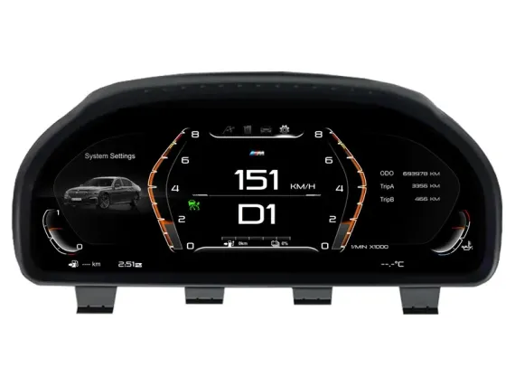 BMW 6 F06/F12/F13 (2011-2018) Цифровая приборная панель | Plug & Play