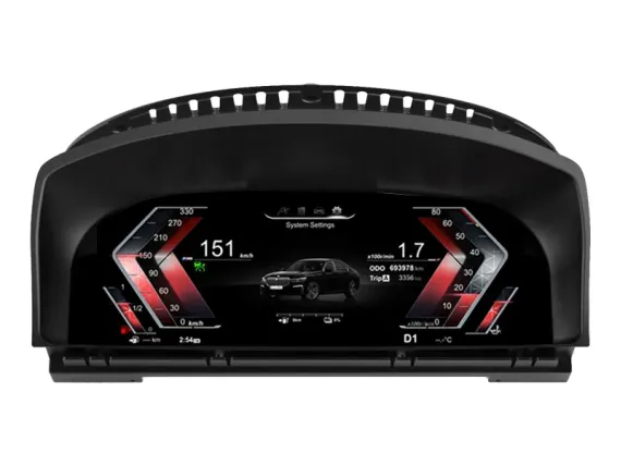 Цифрова панель приладів BMW 7 E65/E66 (2001-2009) | Plug & Play