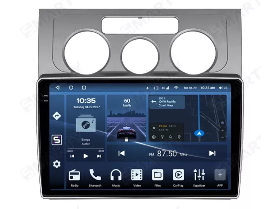 Магнітола для Volkswagen Caddy (2003-2010) Андроїд CarPlay