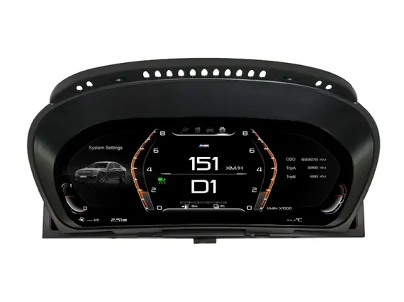 Цифрова панель приладів BMW X5/X6 E70/E71 (2007-2014) | Plug & Play