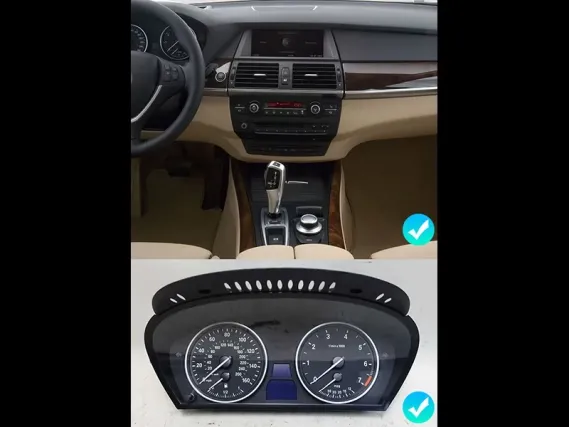 Цифрова панель приладів BMW X5/X6 E70/E71 (2007-2014) | Plug & Play