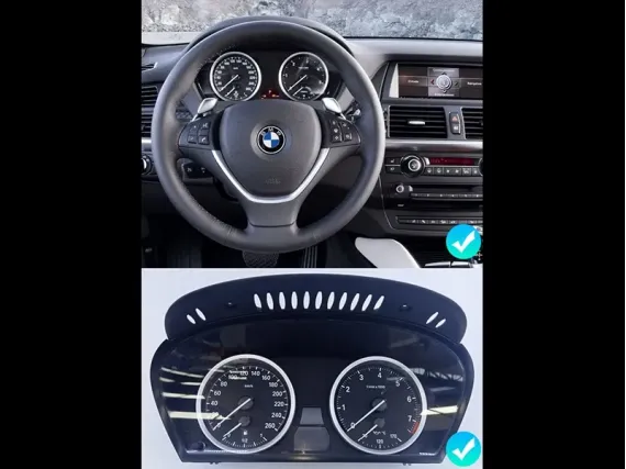 Цифрова панель приладів BMW X5/X6 E70/E71 (2007-2014) | Plug & Play