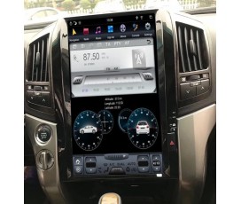 Штатная магнитола Toyota Land Cruiser 200 2008-2015 Максимальная комплектация (Tesla Style) - Android 9.0 - Klyde