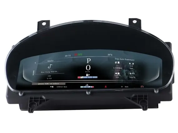 Цифрова панель приладів Jaguar XJ / XJL (2010-2020) | Plug & Play