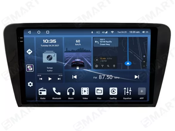 Магнитола для Skoda Octavia A7 (2012-2018) Андроид CarPlay