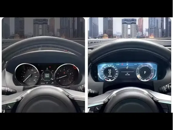 Цифрова панель приладів Jaguar F-Pace / XE (2016-2021) | Plug & Play