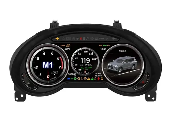 Lexus GX 400/460 (2010-2020) Цифровая приборная панель | Plug & Play