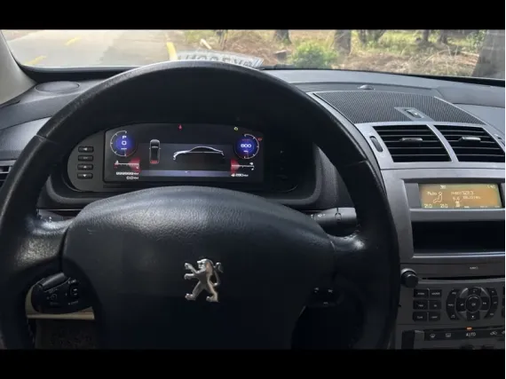Peugeot 407 (2004-2011) Цифровая приборная панель | Plug & Play
