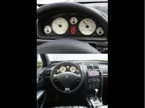 Peugeot 407 (2004-2011) Цифровая приборная панель | Plug & Play