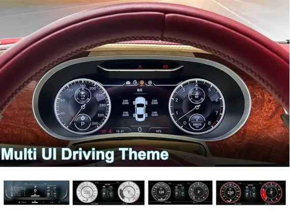 Bentley Flying Continental Цифровая приборная панель | Plug & Play