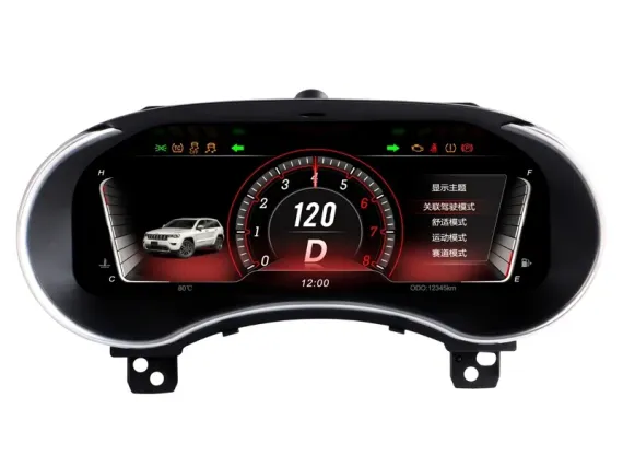 Цифрова панель приладів Jeep Grand Cherokee (2014-2020) | Plug & Play