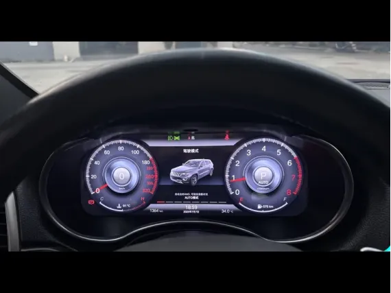 Цифрова панель приладів Jeep Grand Cherokee (2014-2020) | Plug & Play