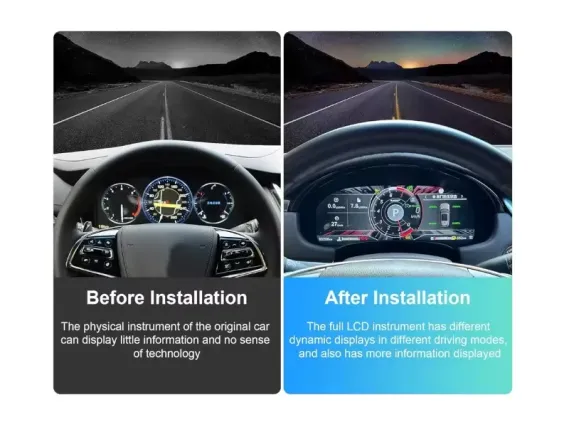 Cadillac XTS (2013-2019) Цифровая приборная панель | Plug & Play