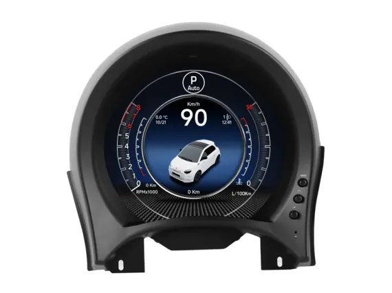 Цифрова панель приладів Fiat 500 (2007-2024) | Plug & Play