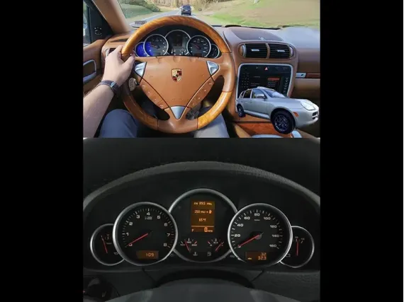 Porsche Cayenne (2003-2009) Цифровая приборная панель | Plug & Play