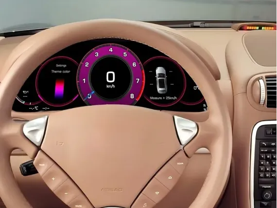 Porsche Cayenne (2003-2009) Цифровая приборная панель | Plug & Play