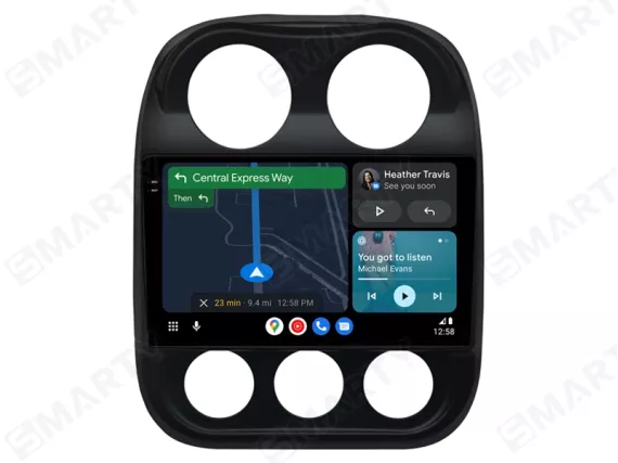 Jeep Compass MK Facelift (2011-2017) Android Auto