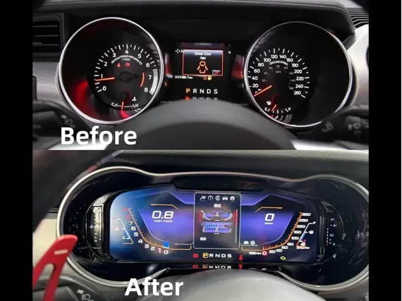 Ford Mustang (2015-2021) Цифровая приборная панель | Plug & Play