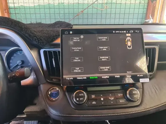 Магнітола для Toyota RAV4 XA40 (2013-2018) Андроїд CarPlay 12.5"