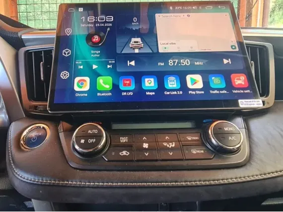 Магнітола для Toyota RAV4 XA40 (2013-2018) Андроїд CarPlay 12.5"