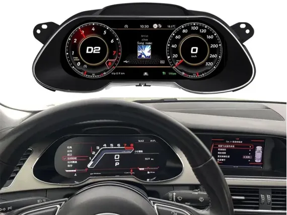 Цифрова панель приладів Audi A4/S4/RS4 (2007-2015) | Plug & Play