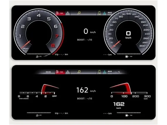Цифрова панель приладів Audi Q5 (2008-2016) | Plug & Play