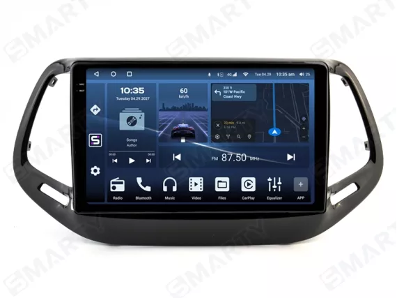 Магнітола для Jeep Compass MP (2017-2020) Андроїд CarPlay