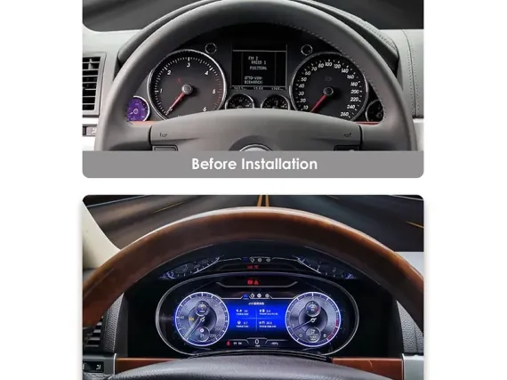 Цифрова панель приладів Volkswagen Touareg (2002-2010) | Plug & Play