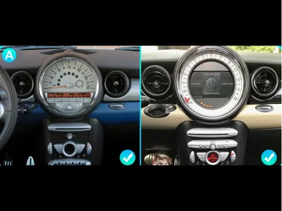 Магнитола для Mini Couper (2007-2014) - Snapdragon Андроид CarPlay