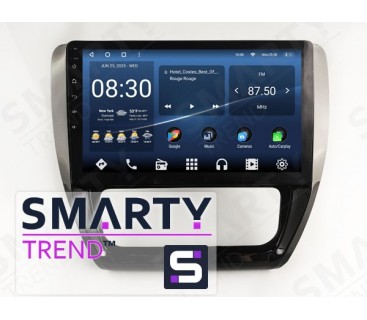 Штатная магнитола Volkswagen Jetta 2011-2015 (Auto Air-Conditioner version) – Android 10 – SMARTY Trend