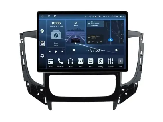 Магнитола для Mitsubishi L200/Triton (2015-2019) Андроид CarPlay 12.5"