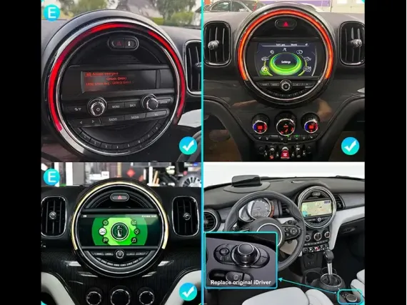 Магнитола для Mini Couper F54 F55 F56 F60 - Snapdragon Андроид CarPlay